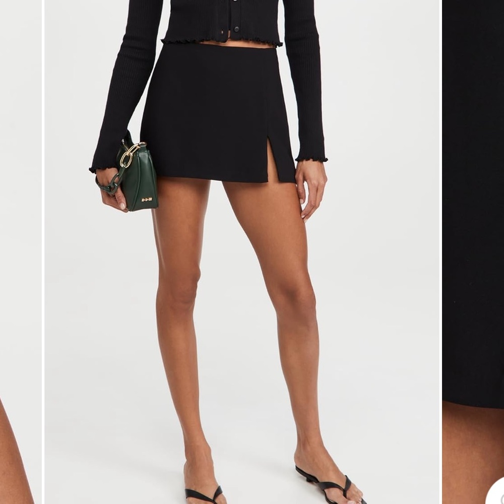 Amanda Uprichard black skort